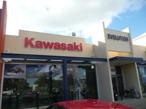 Kawasaki - Fabricated Letters